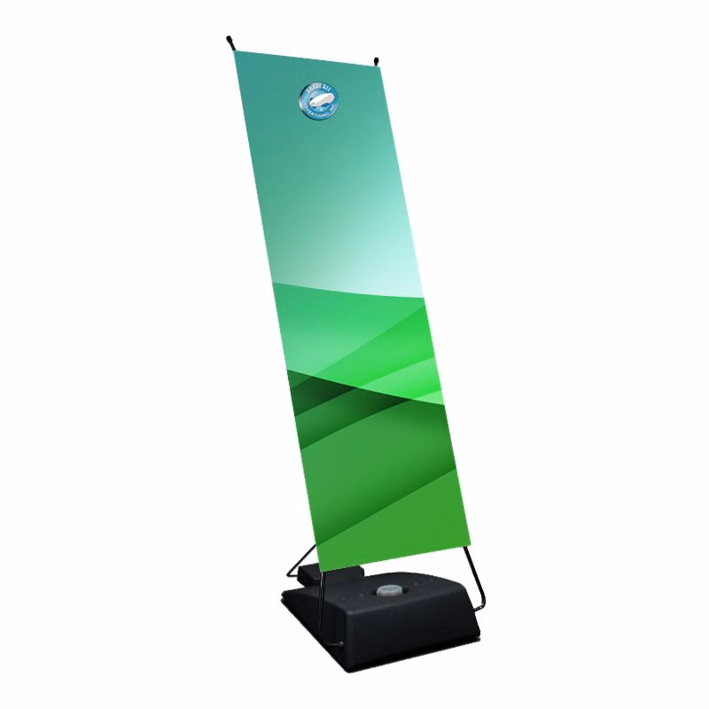 X-Banner with Water Base Kit - Single Sided, Fabric - 30"W x 77"H