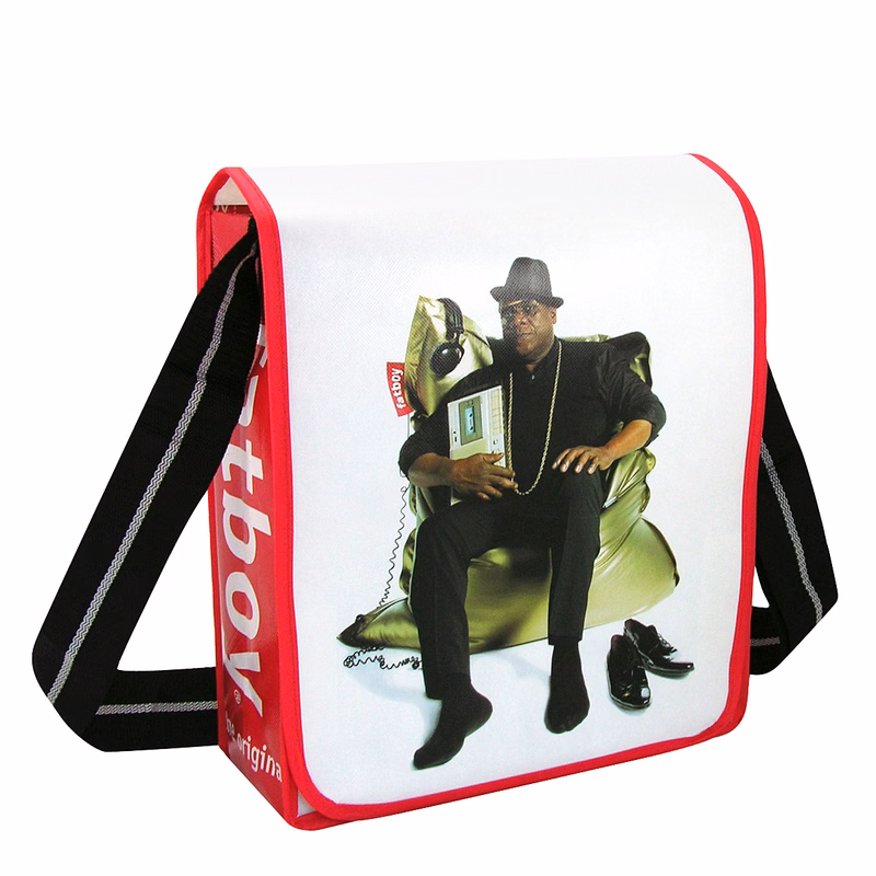 Custom 140g Double Laminated Non-Woven Tradeshow Messenger Bag 13"x13"x5"