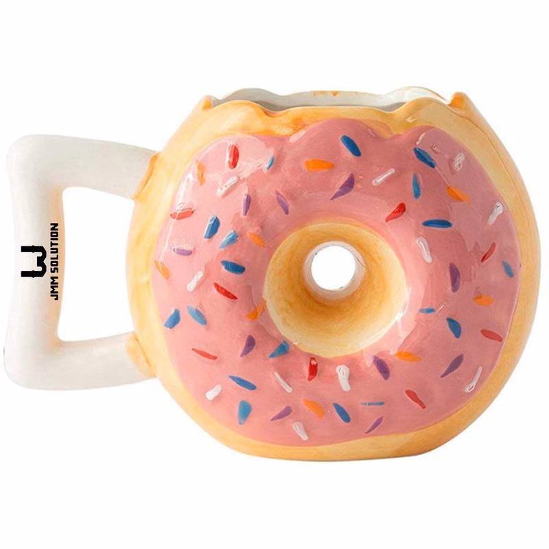 12oz Donut Ceramic Mug