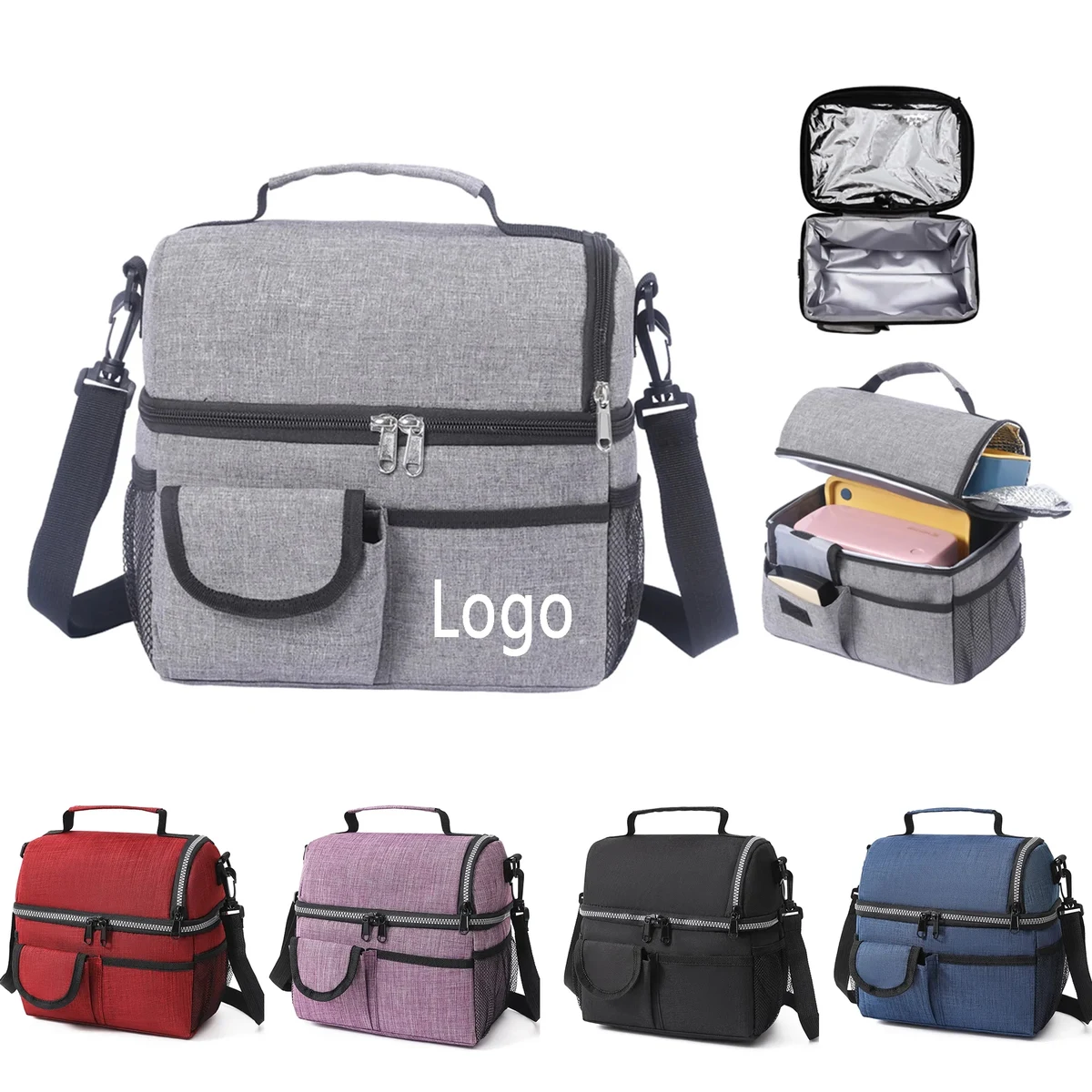 8 Liters Handheld Cooler Lunch Bag 1