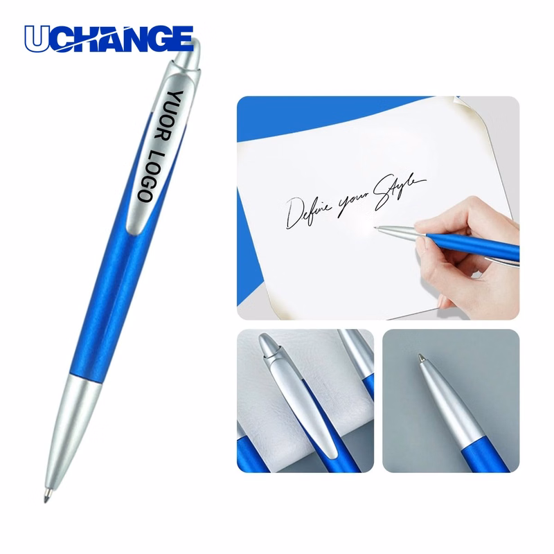 Plastic Business Pen with Replaceable Ink