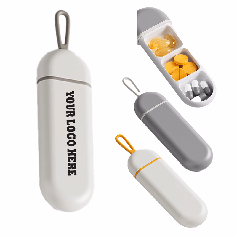 Portable Sealed Moisture Proof Pill Box MOQ 50