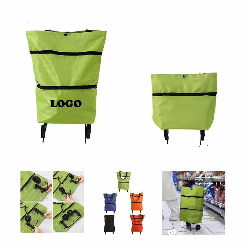 MOQ 20 pcs Wheeled Shopping Bag