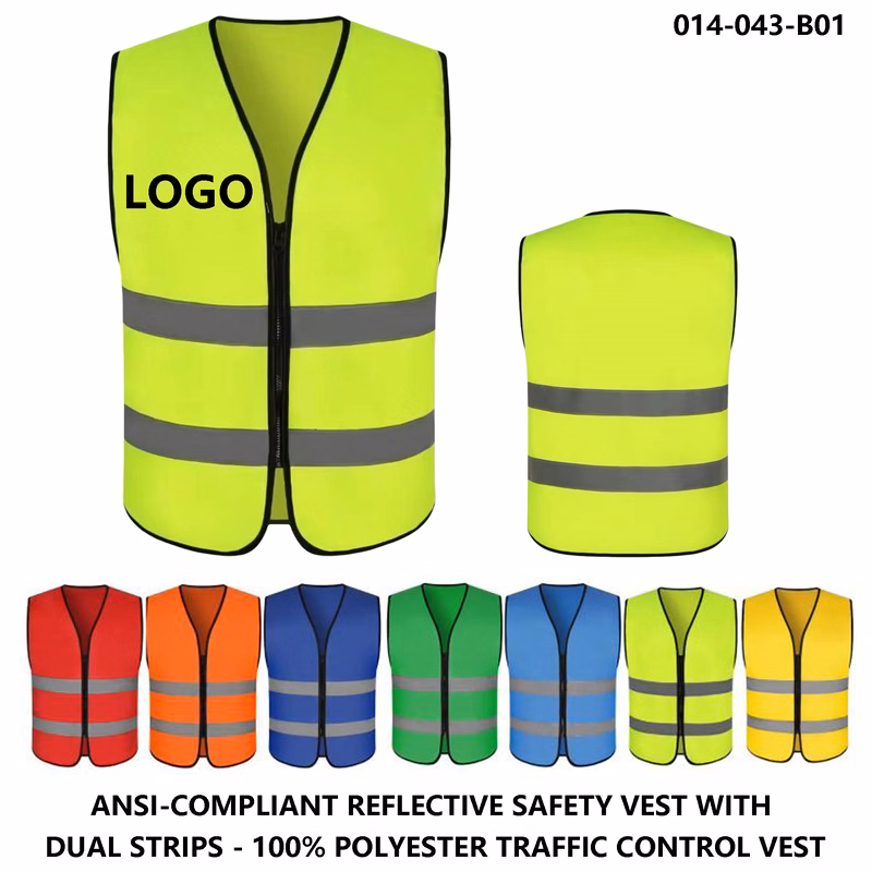 Reflective Traffic Safety Vest ?C Custom Logo