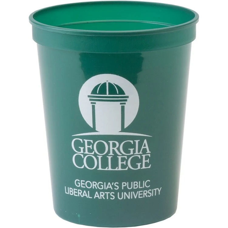 16 Oz. Smooth Plastic Stadium Cup 1