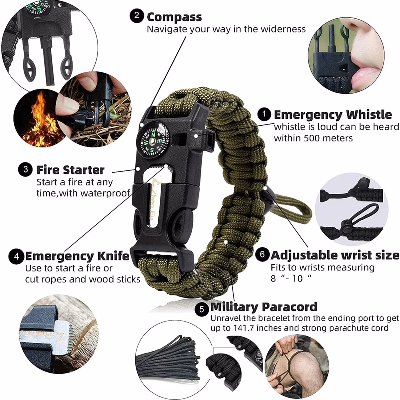 Tactical Survival Bracelet