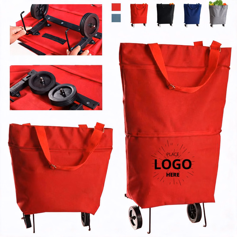 Expandable Wheeled Shopping Tote
