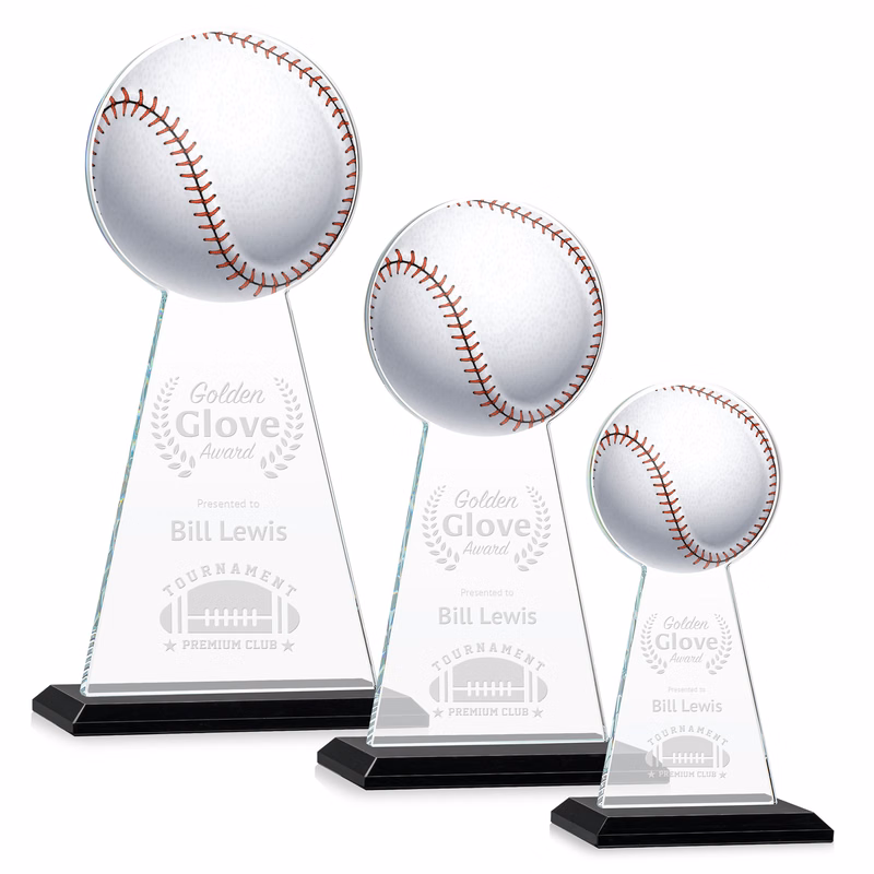 Edenwood Baseball Award - Black