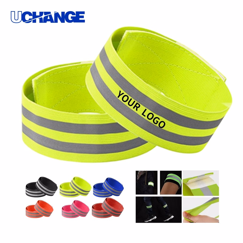Reflective Adjustable Safety Band Strap for Arm Leg Wrist or Ankle 13.8"