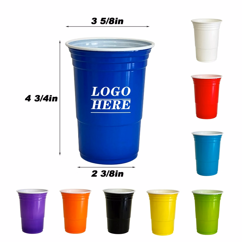 16 Oz Disposable Stadium Cup