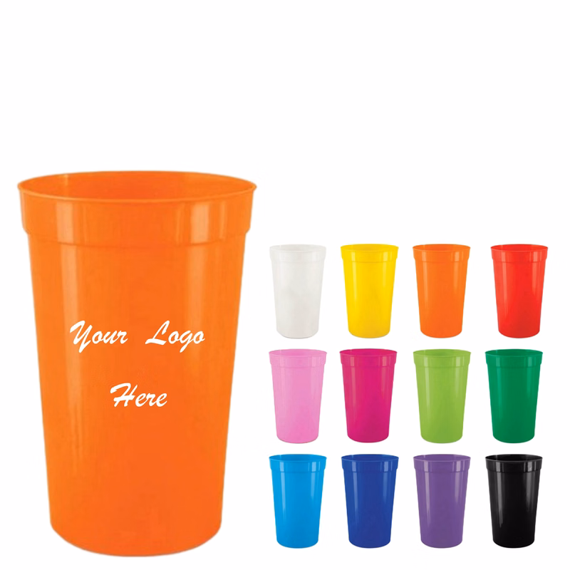16-Ounce Reusable Stadium Plastic Cup