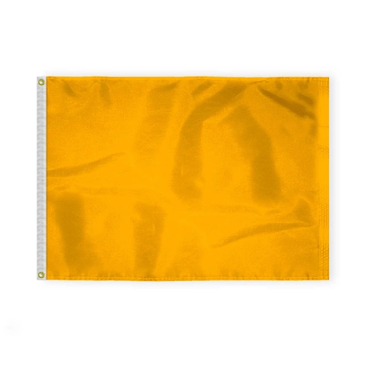 2.5'x3.3' Nylon Yellow Beach Safety Flag - Caution Signal 1