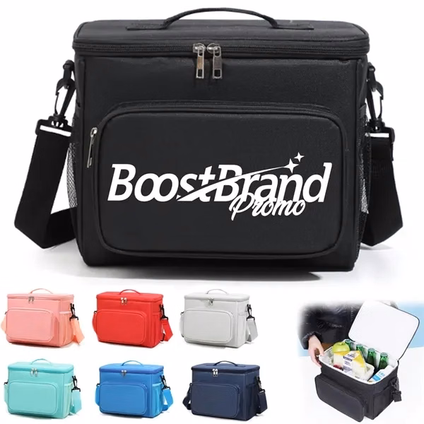 Custom Large Capacity Oxford Cloth Insulated Lunch Box — Outdoor Picnic and Workday Essential