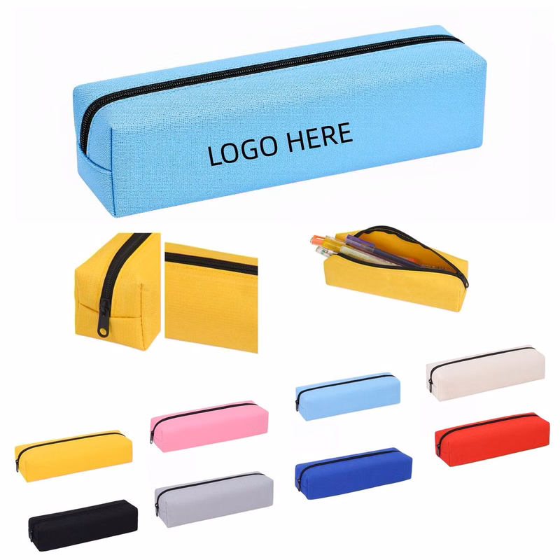 Solid Color Minimalist Pencil Pouch