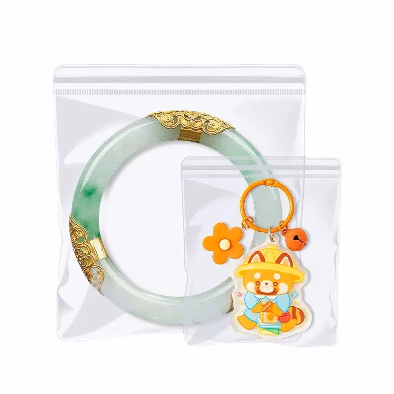 Clear PVC Jewelry Ziplock Bags