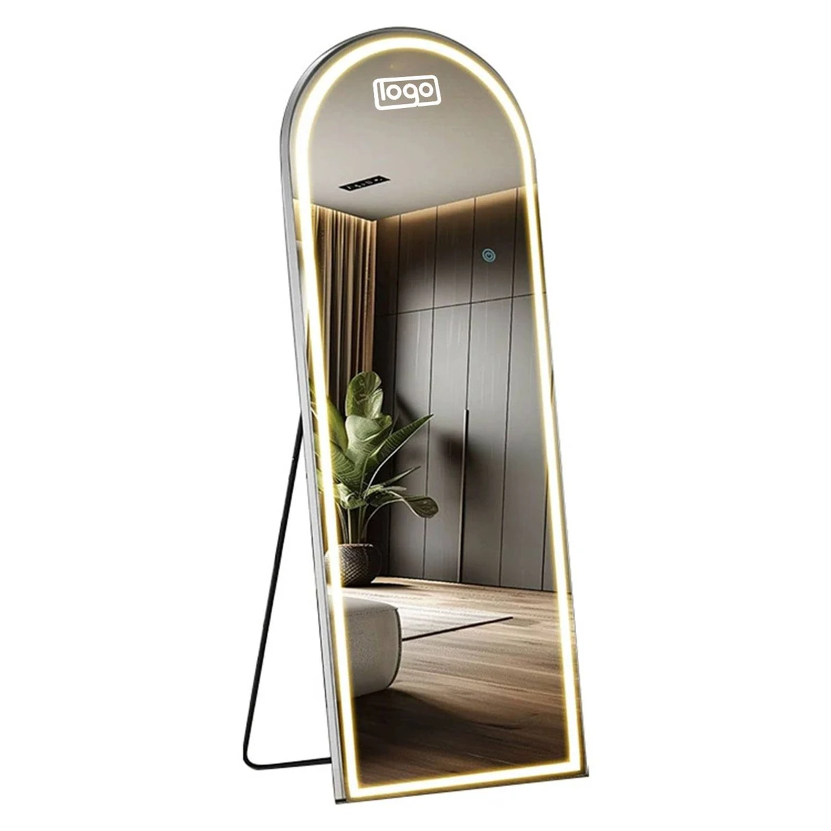 LED Touchscreen Full-Length Mirror 1
