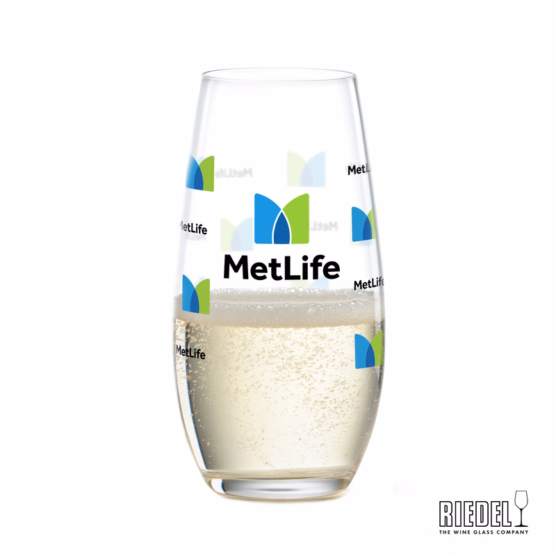 RIEDEL Stemless Flute - 9.25oz - VividPrint™