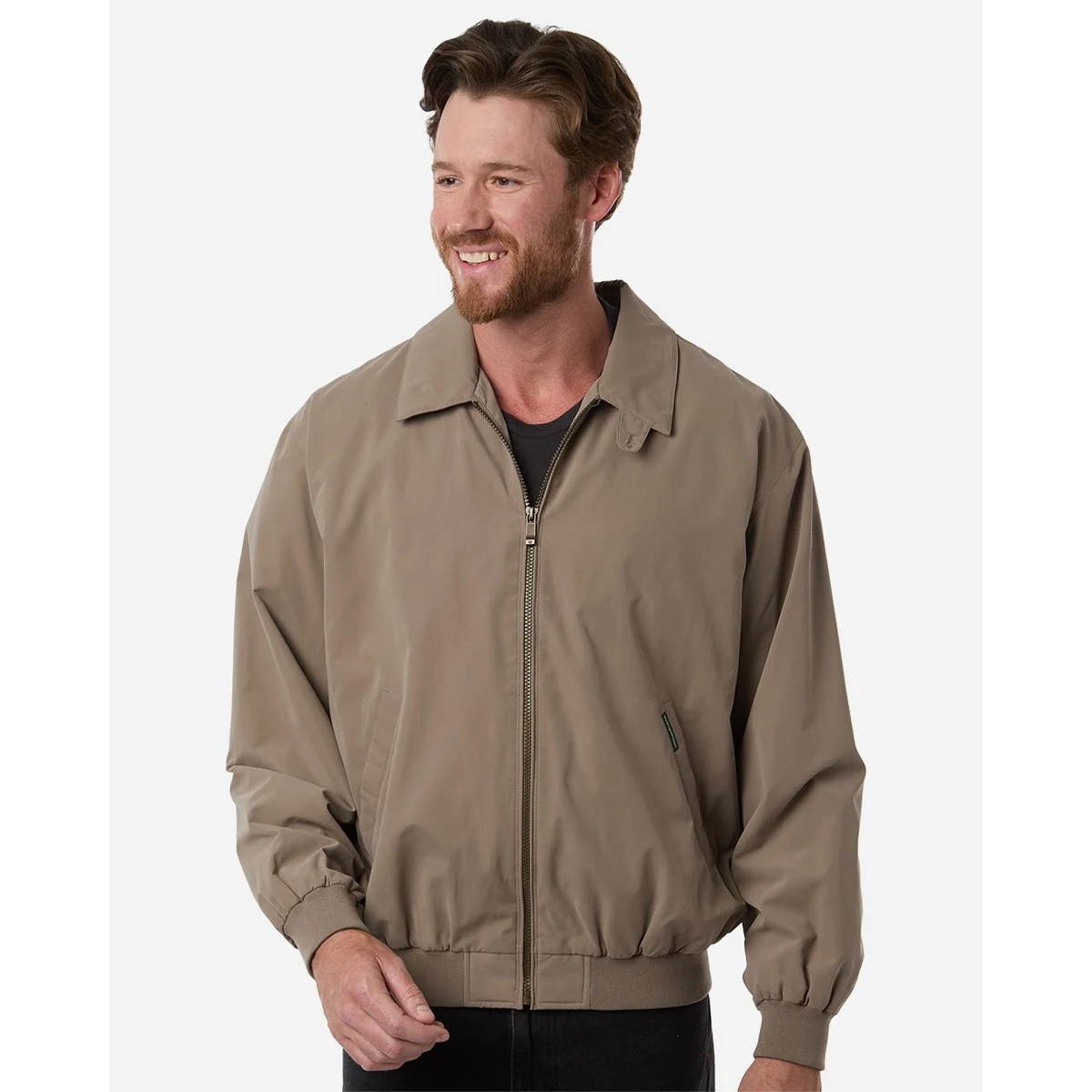 Men's Microfiber Bomber Jacket - 1610MV 1