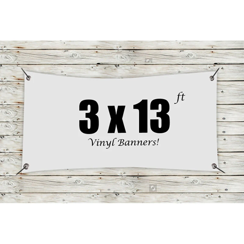Custom 3' x 13' Vinyl Banners 1