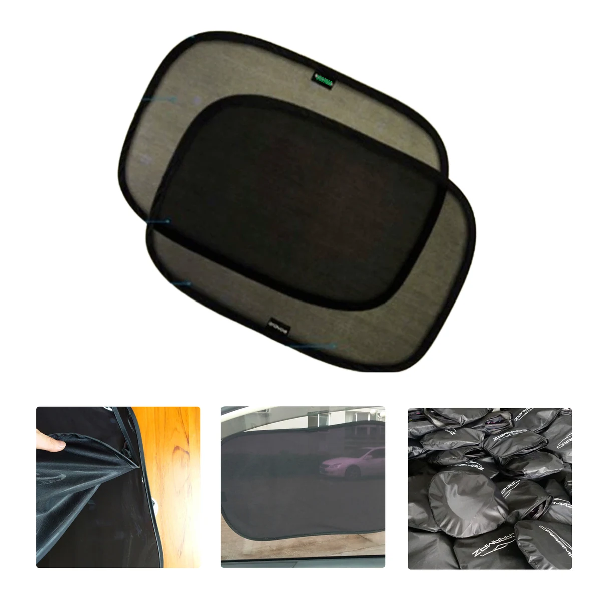 MOQ 50 PVC Static Cling Sunshade Side Window for Cars 1
