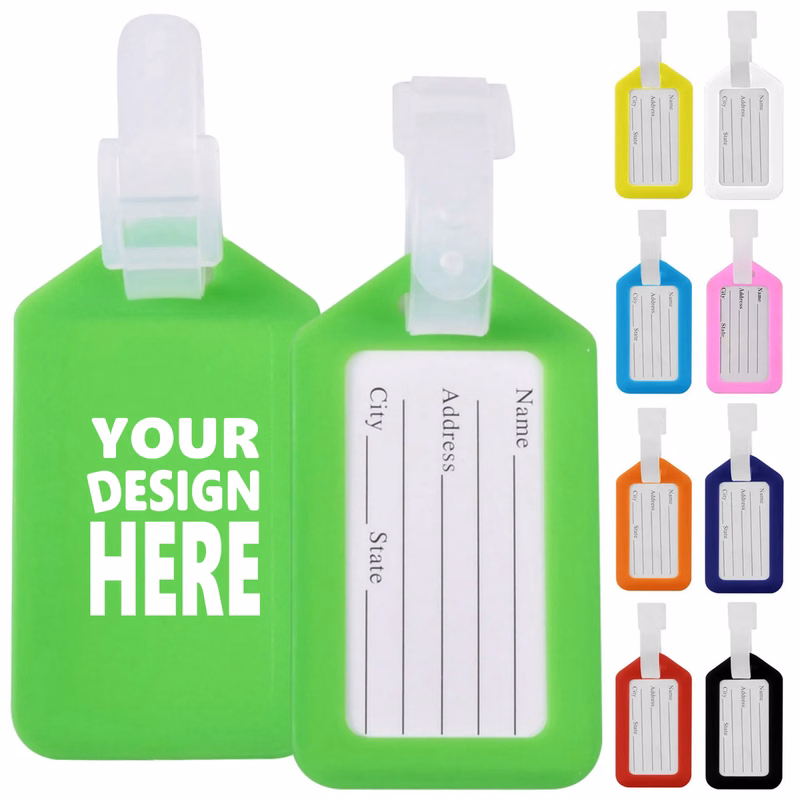 Waterproof Luggage Tags With Lanyard