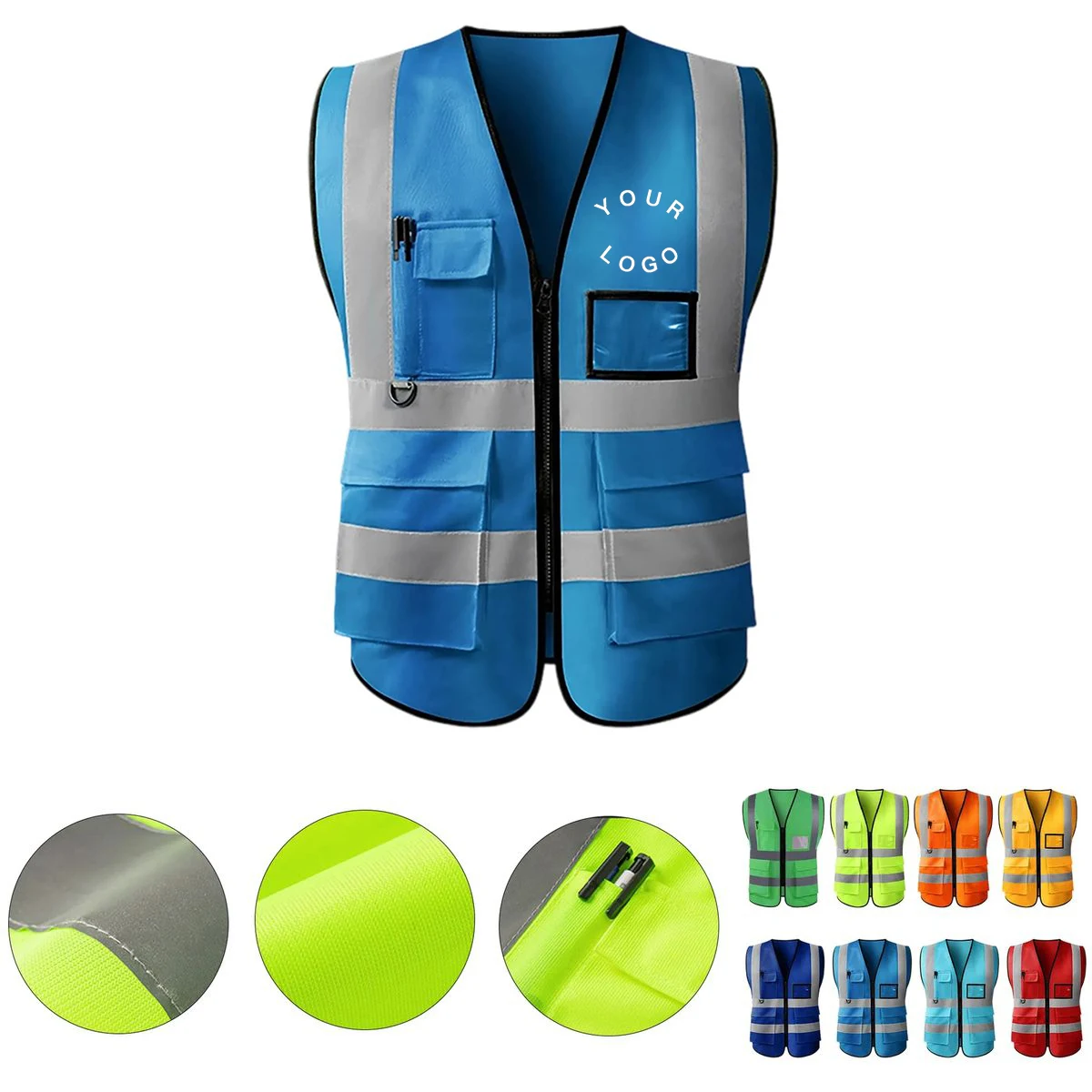Reflective Safety Vest For Construction Or Traffic 1