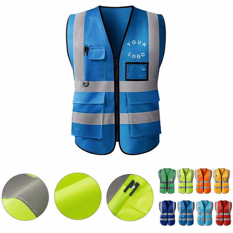 Reflective Safety Vest For Construction Or Traffic