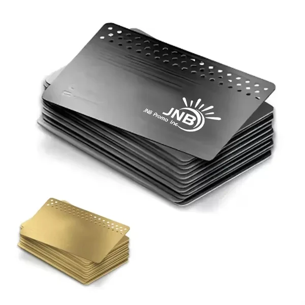 Elegant and Durable Metal Business Card 1