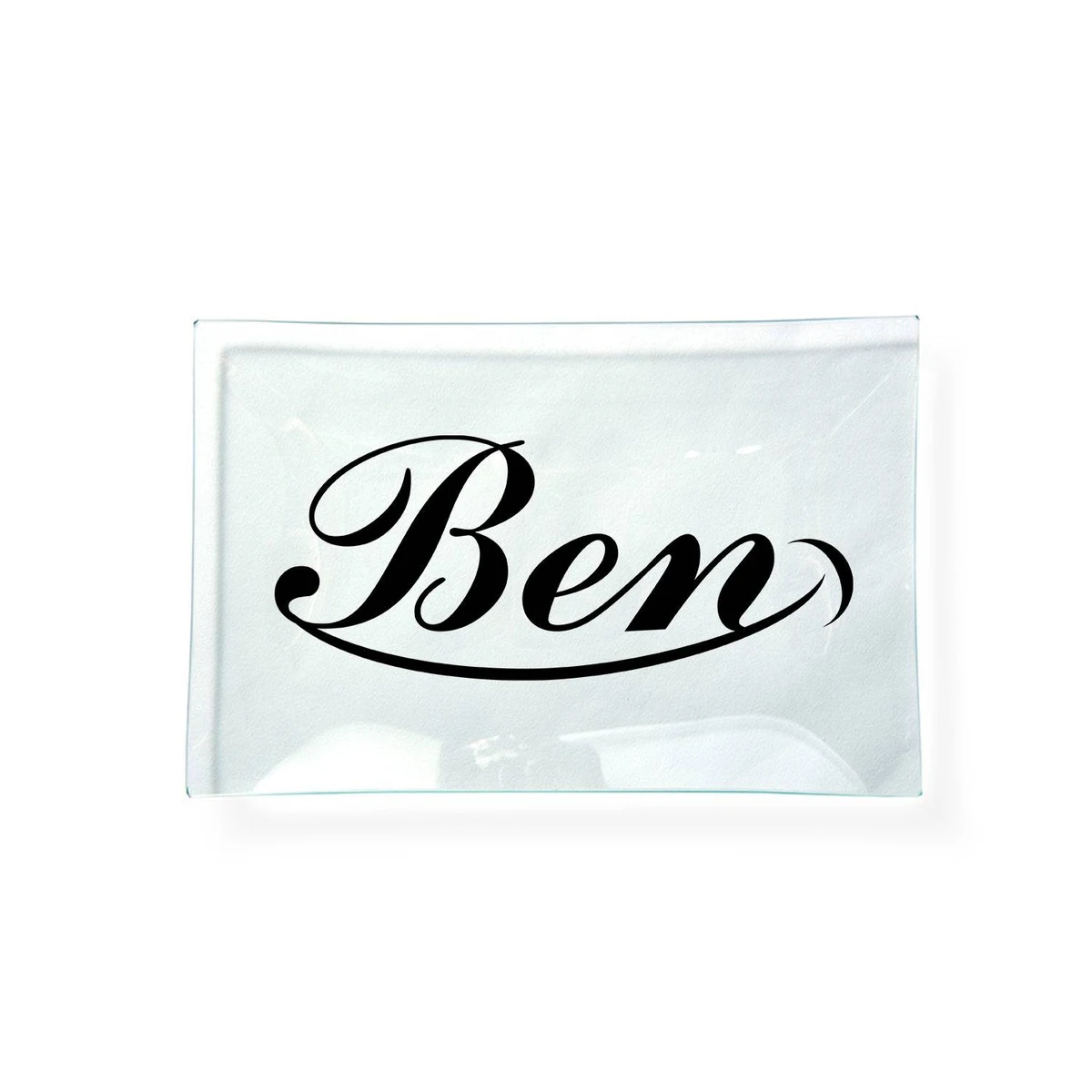 Transparent Tempered Glass Tray 1