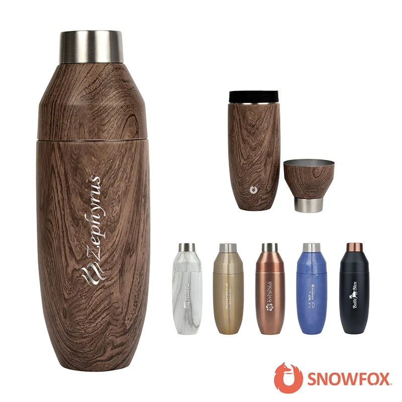 Snowfox® 22 oz. Vacuum Insulated Cocktail Shaker 1