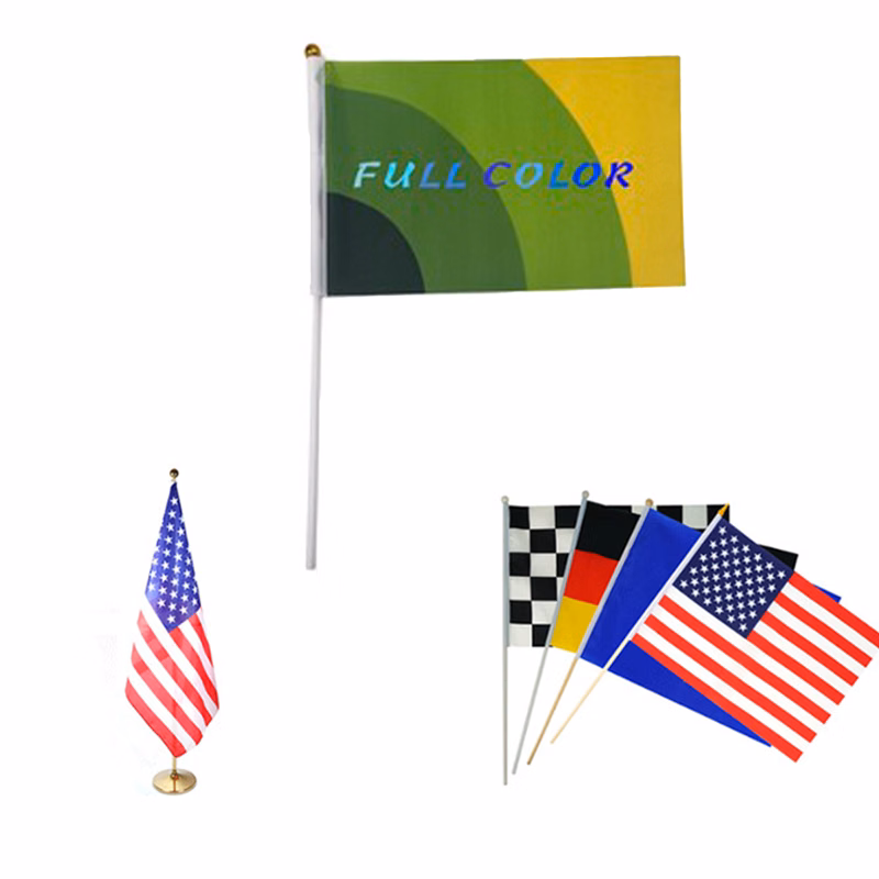 Custom Hand Held Flags