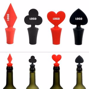 Stylish Poke Mark Wine Stopper Cork In Unique Shapes