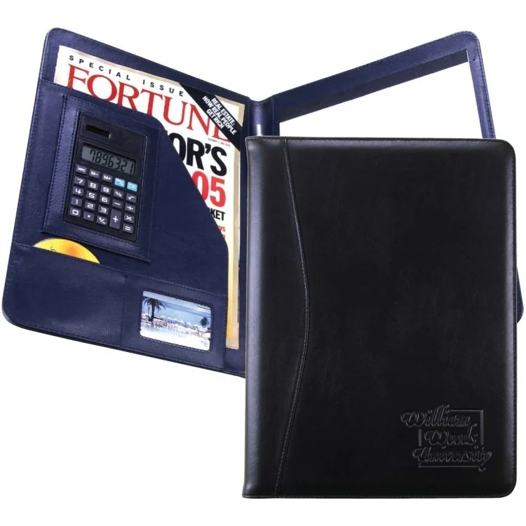 Deluxe Padfolio Plus w/Calculator 1