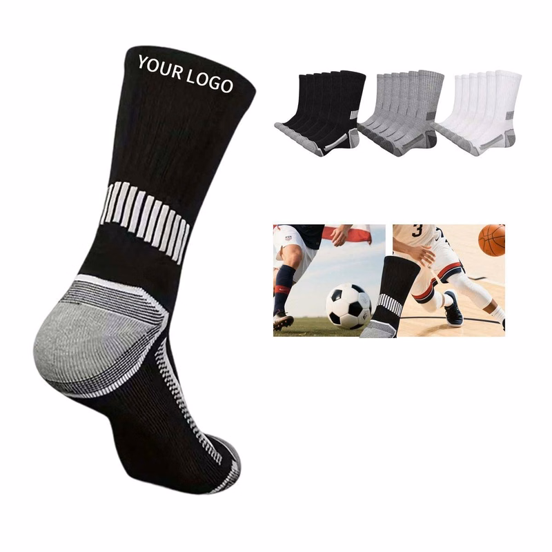 Breathable Cotton Sports Socks for Basketball