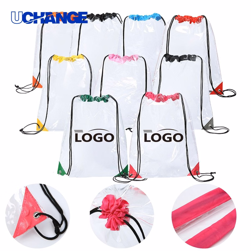 Transparent Stadium-Approved Drawstring Bag Organizer