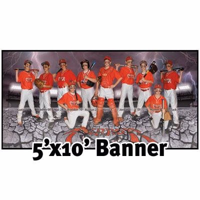 Full Color Banner 5'x10' - Mesh