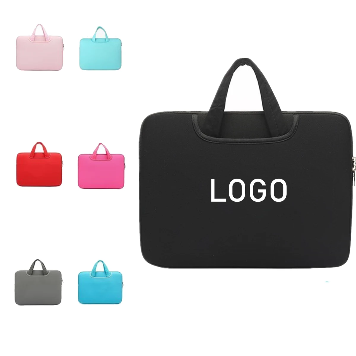 Custom Laptop Sleeve with Hidden Handles 14" MOQ10 1