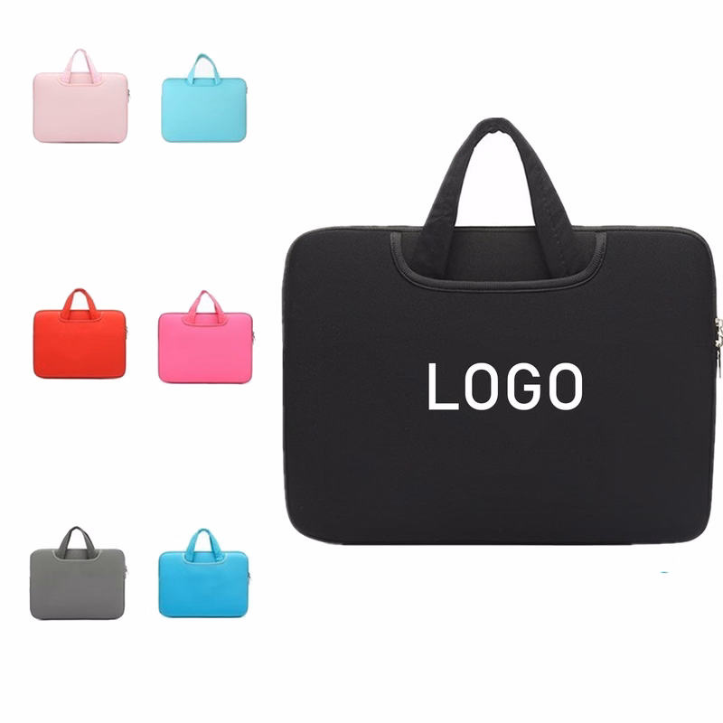 Custom Laptop Sleeve with Hidden Handles 14" MOQ10