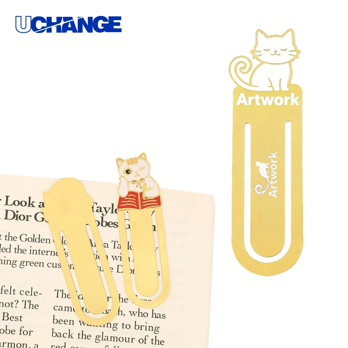 Brass Souvenir Bookmark 1