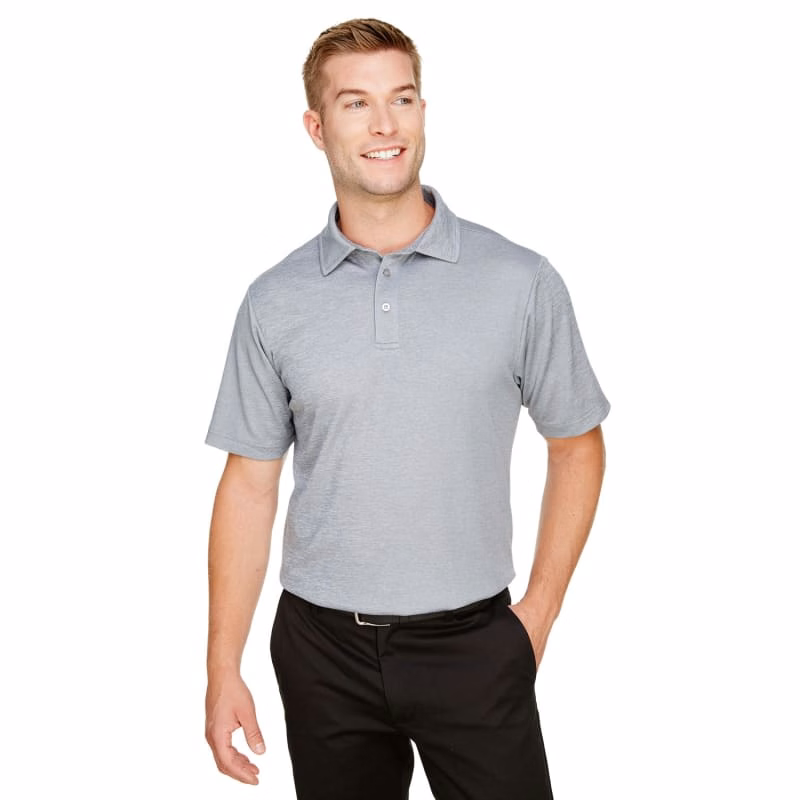 Devon & Jones CrownLux Performance™ Men's Address Melange Polo