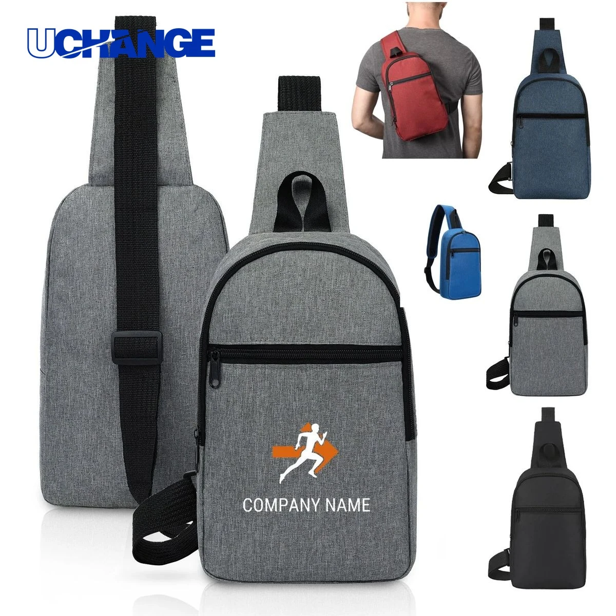 Simple Crossbody Sling Bag Minimalist Hands-Free Carry 1