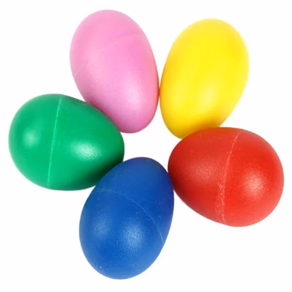Kids Toys Percussion Musical Plastic Egg Shakers