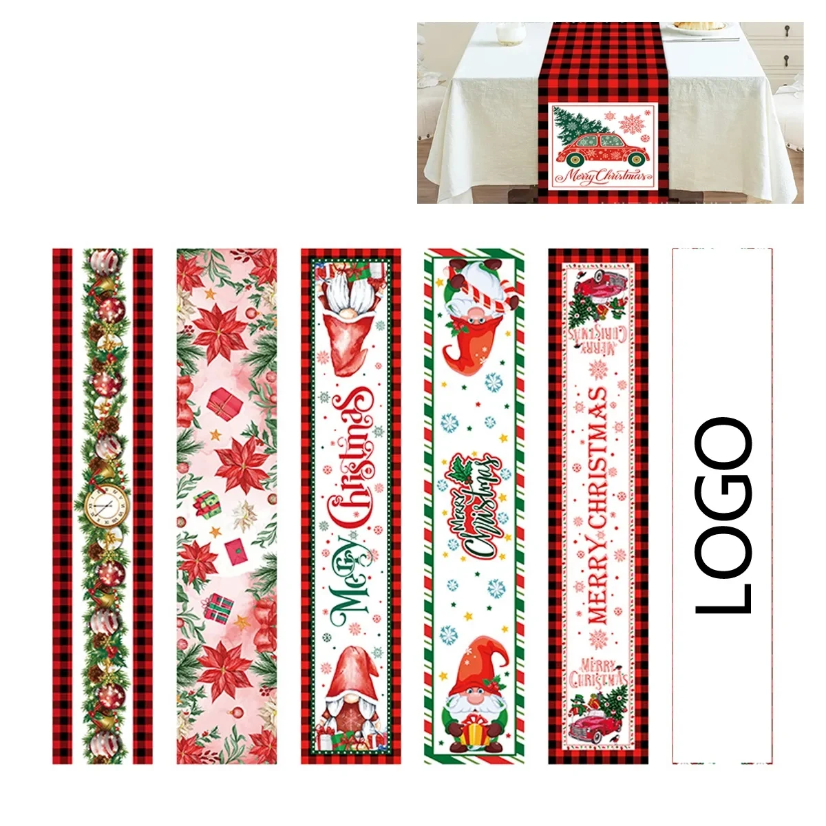 Custom Christmas Table Runner 1