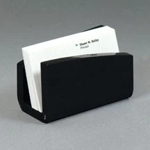 Single Pocket Curved Counter Business Card Holder 1