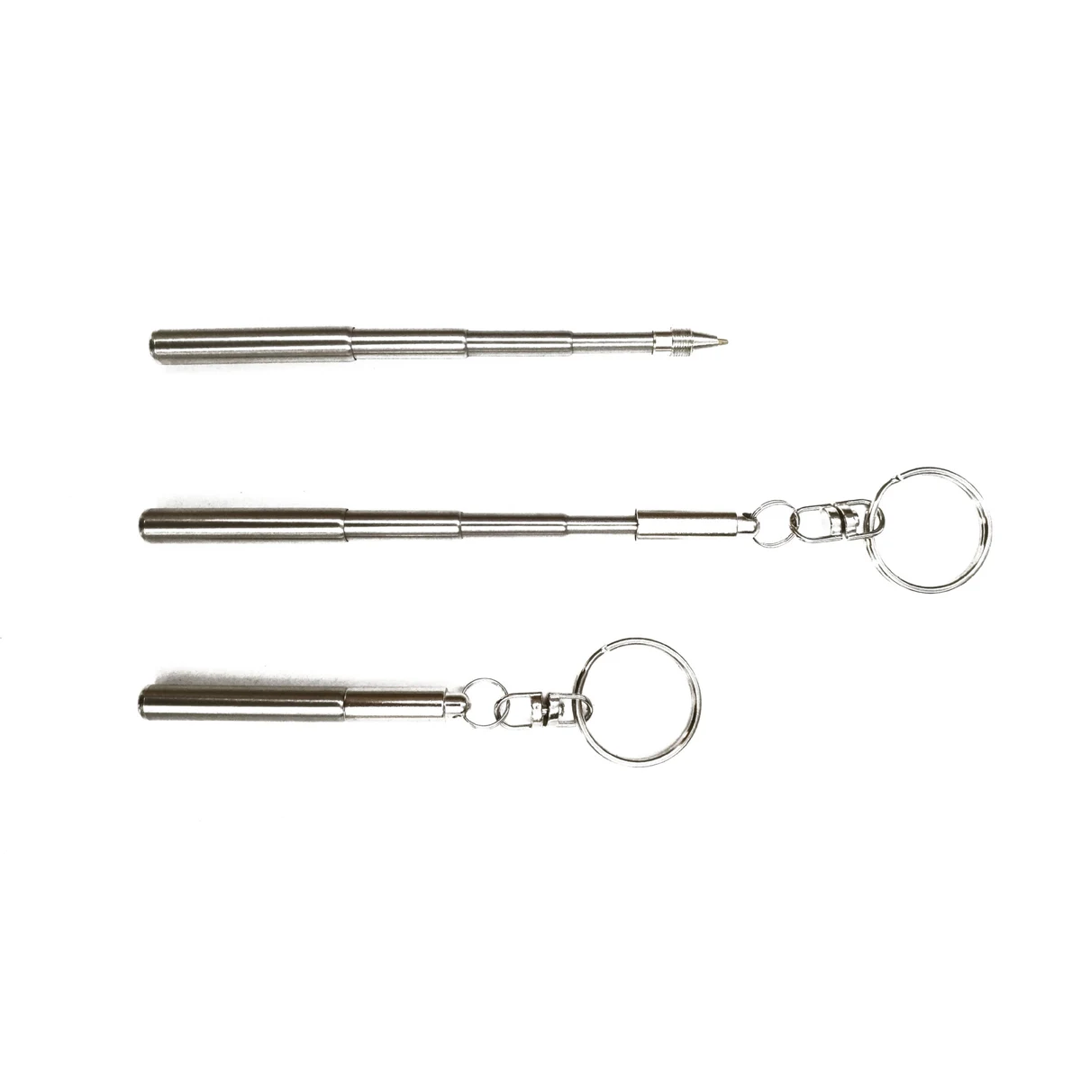 Metal Keychain with Ballpoint Pen 1