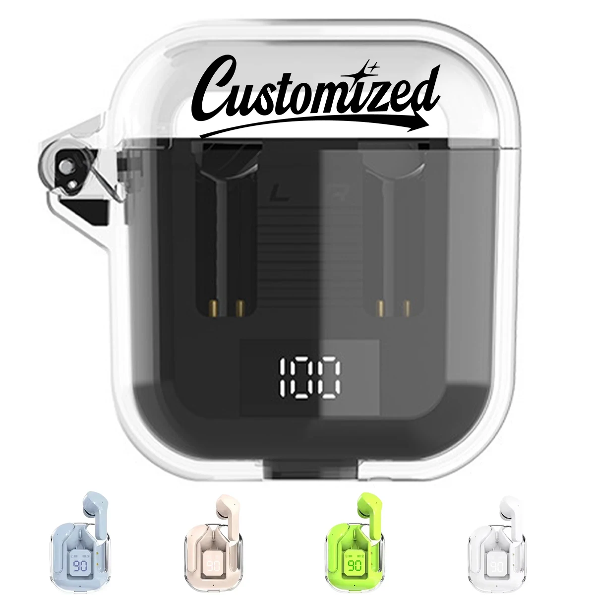 Digital Display Wireless Sports Earbuds 1