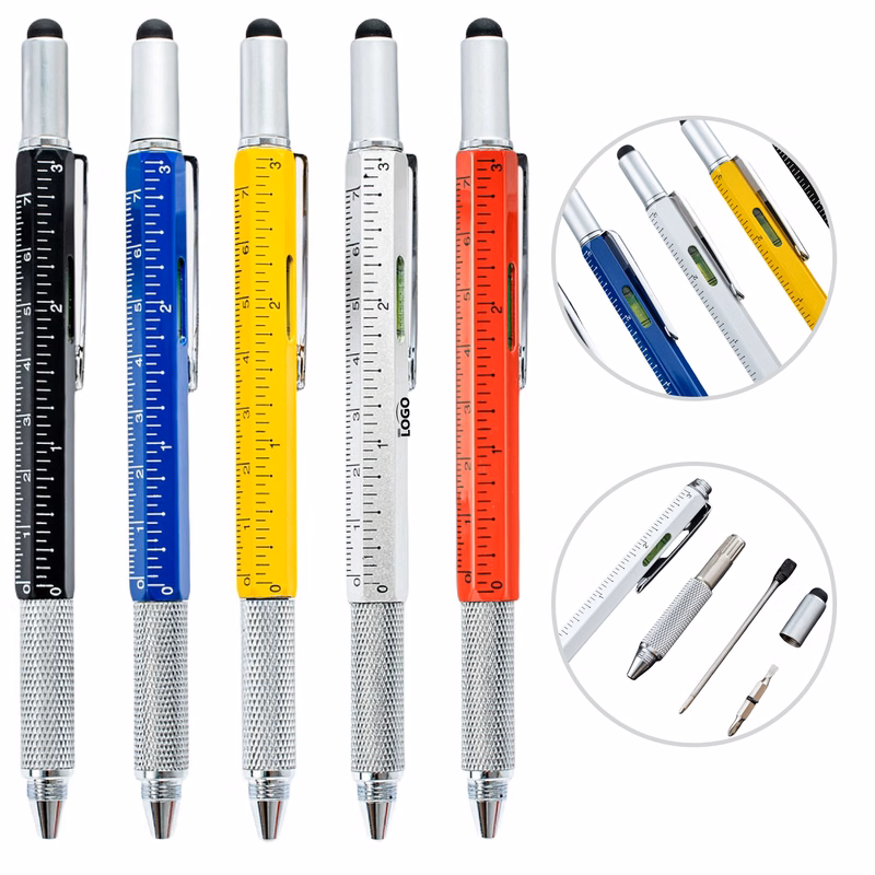 6 in 1 Multitool Pen with Ruler