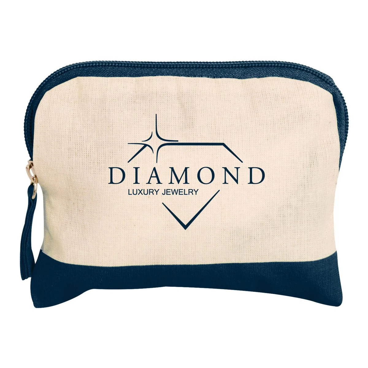 Good Value™ Cotton Colored Accent Accessory Bag, custom tote bag with logo imprint 1
