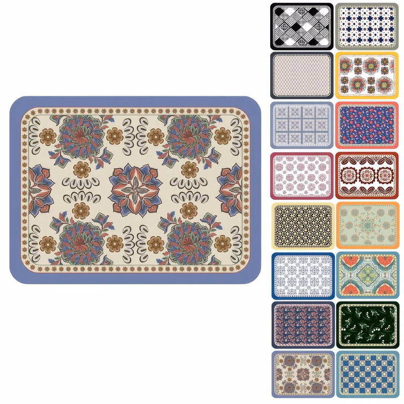 American Retro Leather Placemat