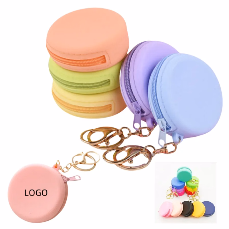 Round Silicone Coin Purse